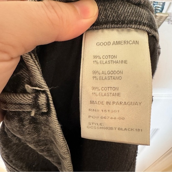 Good American High Rise Straight Leg Jeans - Picture 12 of 14